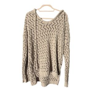 #10 Miracle USA Nude Pink Crotchet Sweater